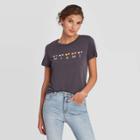 Women's Short Sleeve Miami Sunnies Graphic T-shirt - Awake Gray