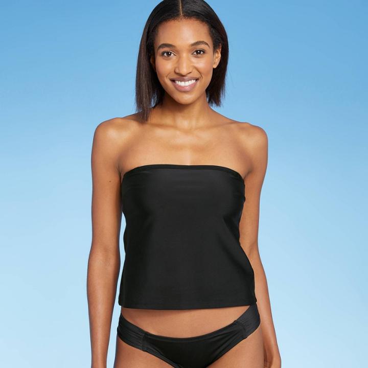 Kona Sol Women's Clean Bandeau Tankini Top - Kona