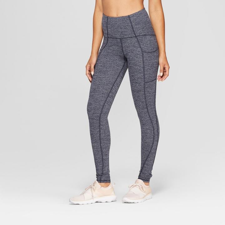 Women's Urban High-waisted Leggings 28.5 - C9 Champion Navy Heather Jacquard