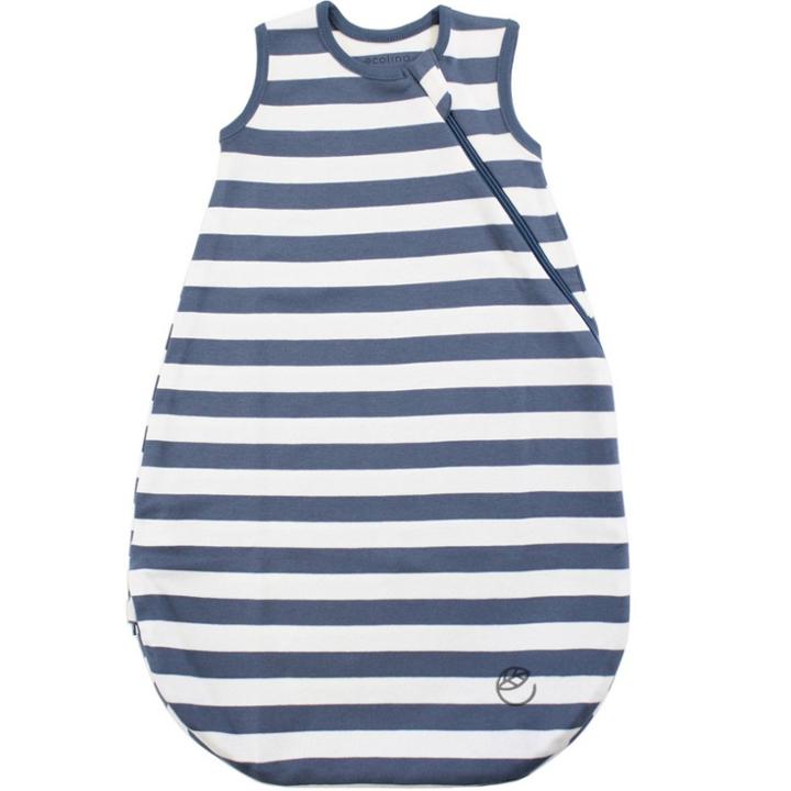 Ecolino Organic Cotton Sleep Sack Swaddle Wrap - Navy 6-18