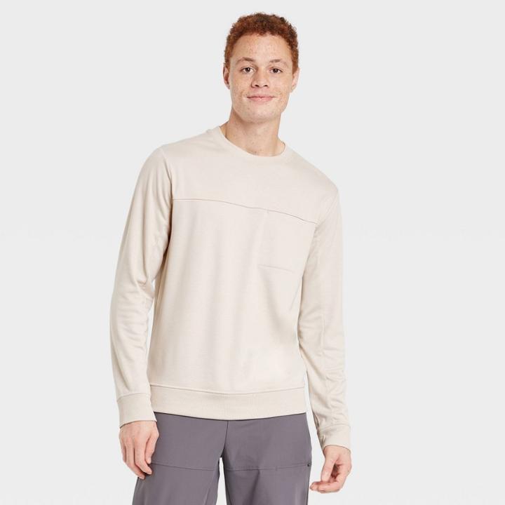 Men's Ponte Crewneck Sweatshirt - All In Motion