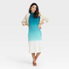 Women's Tie-dye Sleeveless Knit Dress - Universal Thread