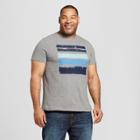 Men's Big & Tall Short Sleeve Crew Neck Novelty T-shirt - Goodfellow & Co Masonry Gray