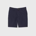 Boys' Flat Front Polka Dots Chino Shorts - Cat & Jack Navy/white