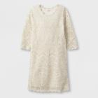 Girls' Crochet Dress - Cat & Jack Cream (ivory)