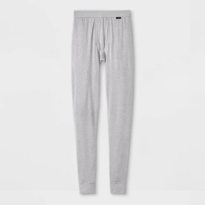 Men's Premium Thermal Pants - Goodfellow & Co Gray