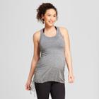 Maternity Fit & Flare Tank Top - C9 Champion Dark Heather Gray