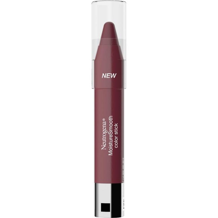 Neutrogena Moisture Smooth Color Stick 80 Rich Raisin- 0.11oz,