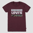 Levi's Boys' Short Sleeve Checkered Logo T-shirt -