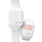 Target Girls' Fusion Hidden Led Digital Watch - White