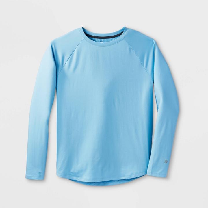 Men's Upf 50 Long Sleeve T-shirt - All In Motion Blue