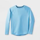 Men's Upf 50 Long Sleeve T-shirt - All In Motion Blue