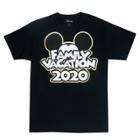 Men's Mickey Family Vacation 2020 T-shirt (plus Size) - Disney - Black 3x, Men's, Size: Xxx