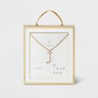 Initial J Necklace - A New Day Gold