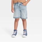 Boys' Classic 'at The Knee' Pull-on Shorts - Cat & Jack Light Wash