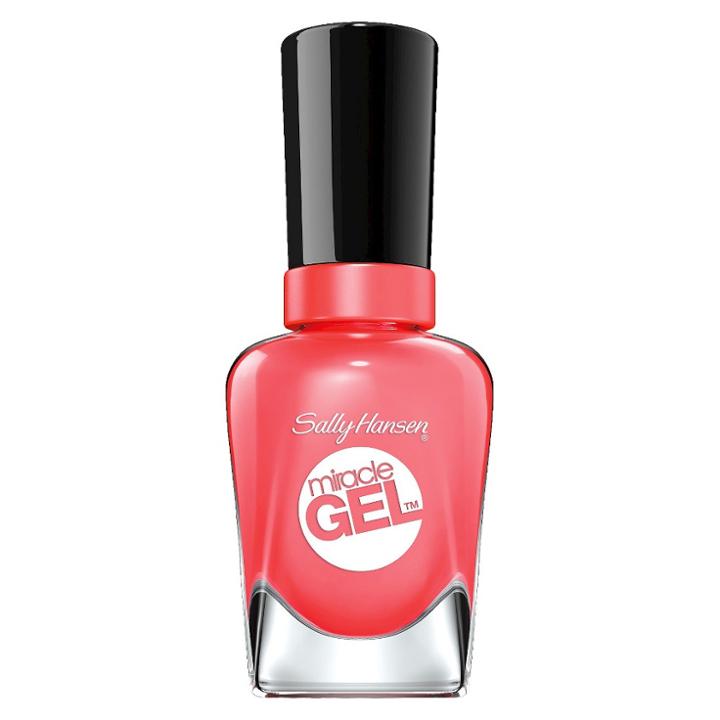 Sally Hansen Miracle Gel Nail Polish - 210 Pretty Piggy-0.5 Fl Oz, 359/210 Pretty Piggy