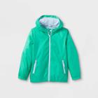 Boys' Solid Windbreaker Jacket - Cat & Jack Green