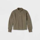 Men's Adaptive Sherpa Fleece Jacket - Goodfellow & Co Dark Green