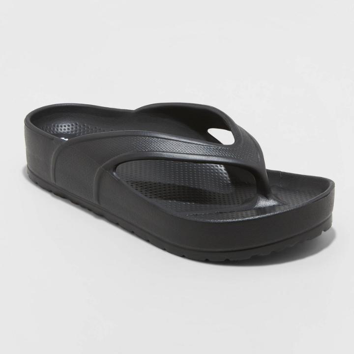 Women's Mad Love Sammy Flip Flop Sandals - Black