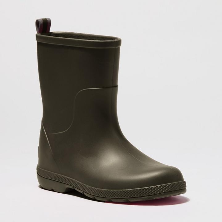 Kid's Totes Cirrus Tall Rain Boots - Green 5-6, Kids Unisex,