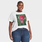 Ev Black History Month Black History Month Women's Plus Short Sleeve Graphic T-shirt - White