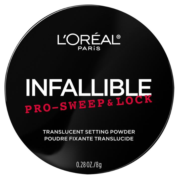 L'oreal Paris L'oral Paris Infallible Pro Sweep & Lock Loose Setting Powder Translucent- 0.28oz, Translucent