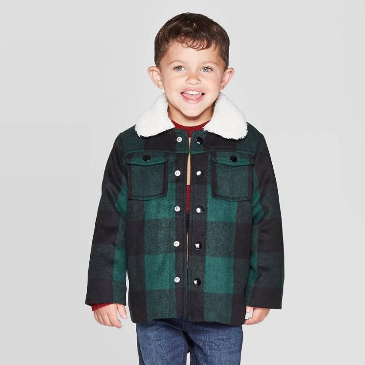 Toddler Boys' Fashion Jacket - Cat & Jack Green