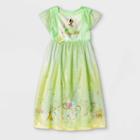 Disney Princess Toddler Girls' Tiana Fantasy Nightgown - Green