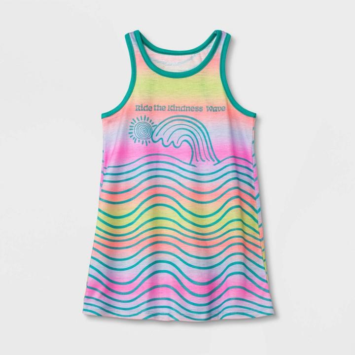 Toddler Girls' Sea Wave Nightgown - Cat & Jack Pink