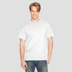 Hanes Men's Big & Tall Short Sleeve Beefy T-shirt - White 3xlt,