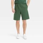 Men's French Terry Shorts - All In Motion Green