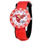 Boys' Marvel Iron Man Stainless Steel Time Teacher Bezel Watch - Red