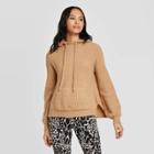 Women's Crewneck Pullover Sweater - Who What Wear Brown