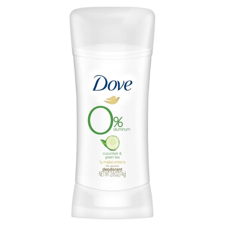 Dove Beauty Dove Zero Aluminum Cucumber & Green Tea Deodorant