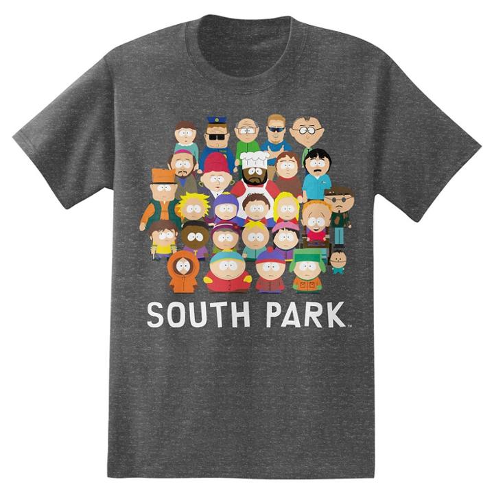 Men's South Park T-shirt - Charcoal Heather
