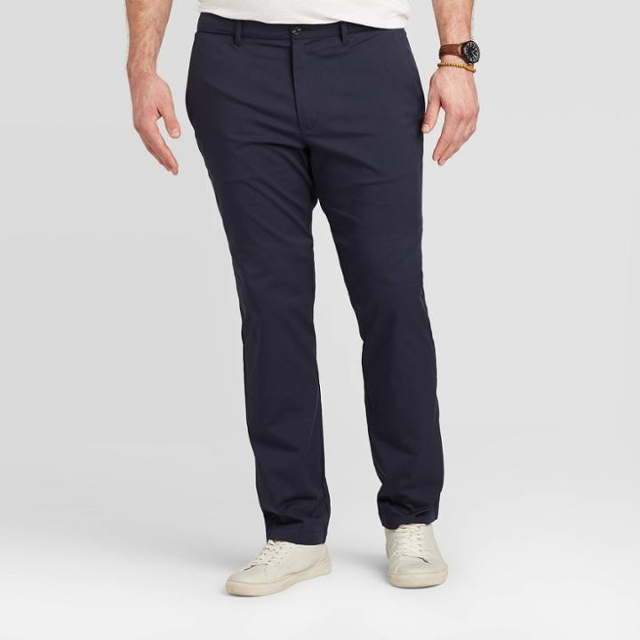 Men's Tall Slim Chino Pants - Goodfellow & Co Blue