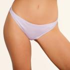 Target Women's Ribbed Cinch Cheeky Bikini Bottom - Sugar Coast By Lolli Lavender