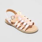 Toddler Girls' Shanel Fisherman Sandals - Cat & Jack Iridescent