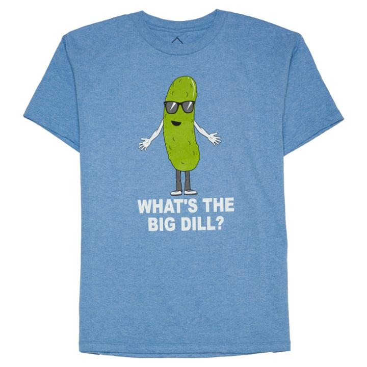 Hybrid Apparel Boys' What's The Big Dill T-shirt -