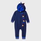 Baby Boys' Dino Romper - Cat & Jack Midnight Blue Newborn