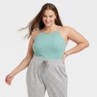 Women's Plus Size Bodysuit - A New Day Blue