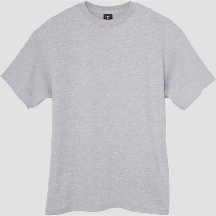 Hanes Men's Tall Short Sleeve Beefy T-shirt - Light Steel Lt,