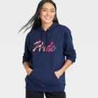 Pride Ph By The Phluid Project Adult Pride Flags Hoodie - Navy Blue
