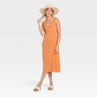 Women's Tank Dress - Universal Thread Orange
