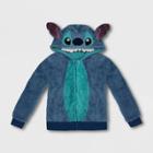 Lilo & Stitch Boys' Disney I Am Stitch Activewear Sweatshirt - Blue 3 - Disney