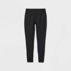 All In Motion Girls' Rib Pieced Performance Leggings With Side Pockets - All In