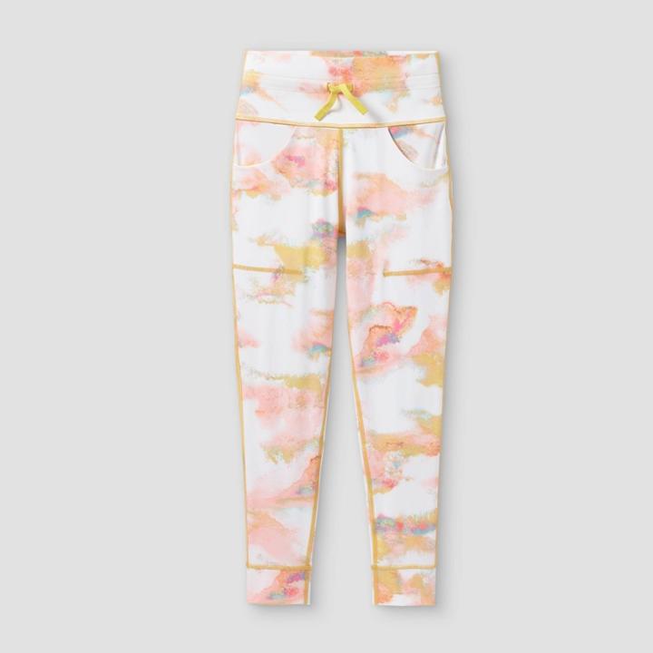Girls' Jogger Leggings - All In Motion Yellow