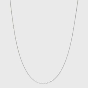 Distributed By Target Silver Snake Chain Necklace -
