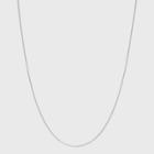 Distributed By Target Silver Snake Chain Necklace -