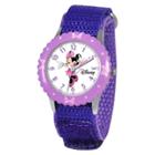 Disney Kid's Minnie Watch - Purple, Girl's,